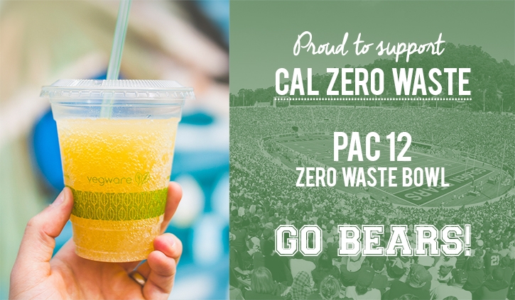 biodegradable compostable zero waste california berkeley recycling cal athletics